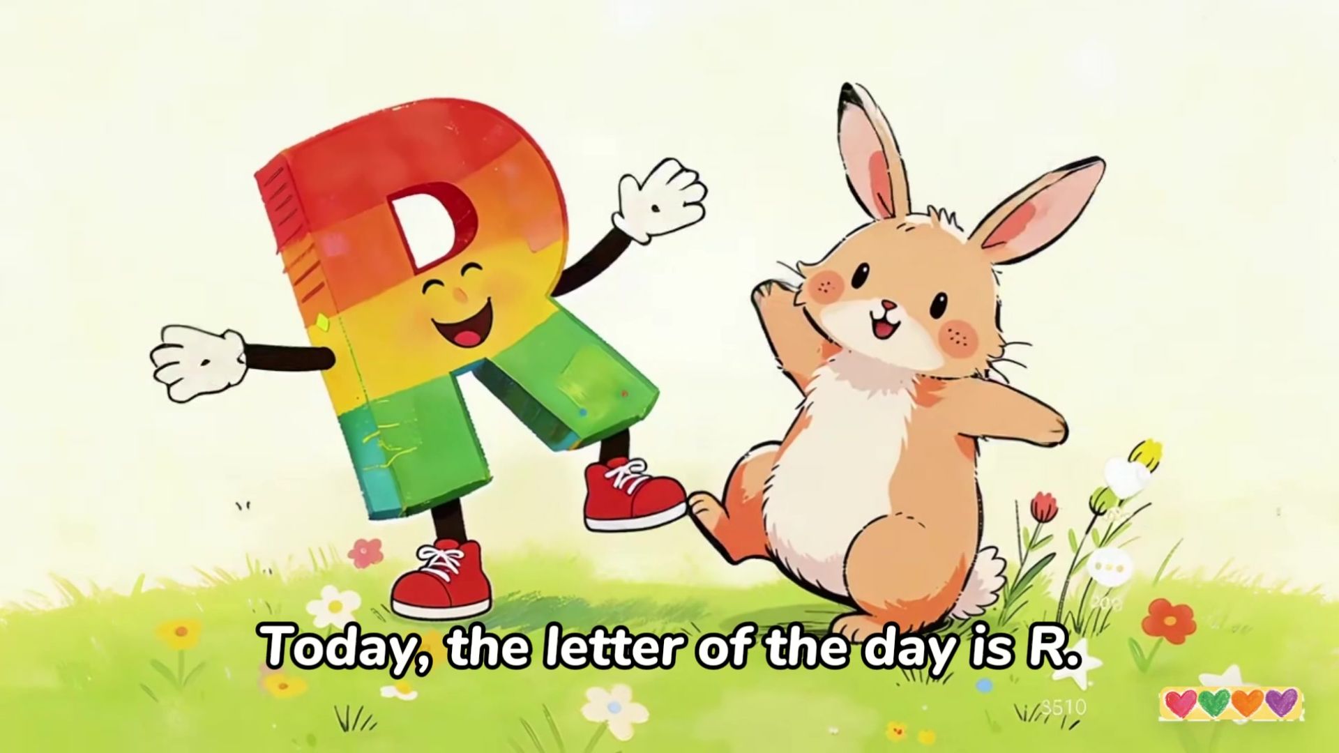The letter of the day - Rr