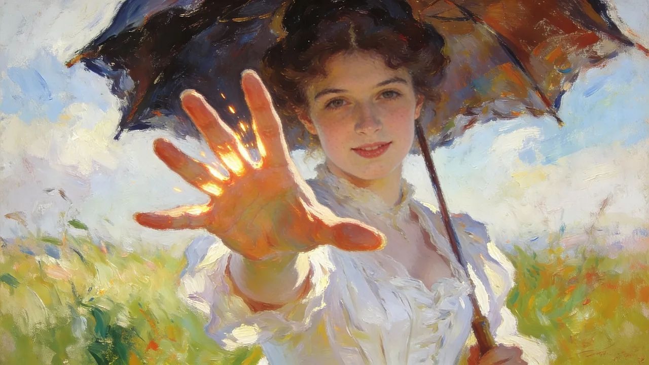 视觉诗 |克洛德·莫奈 |生活在莫奈的《阳伞女人》中 |4K