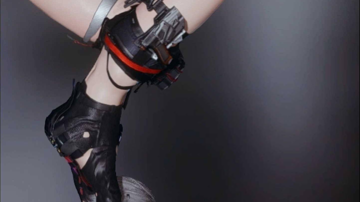 麦晓雯柔韧性展示【三角洲行动】