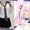 日本萝莉想穿JK制服 但是不敢穿过膝袜