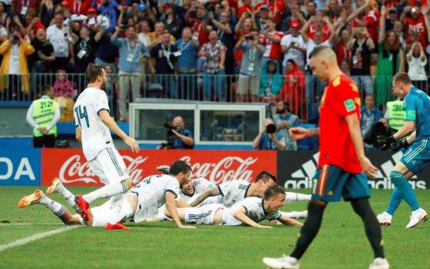 2018世界杯 俄罗斯vs西班牙 点球大战