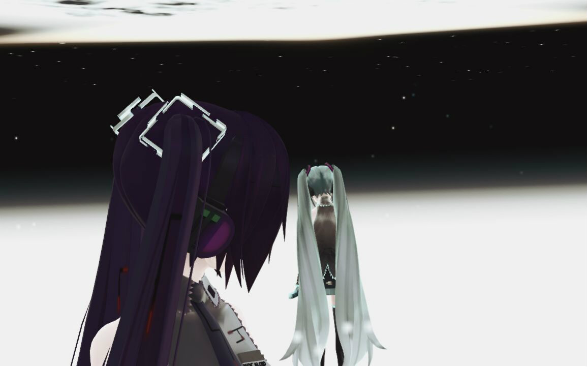 【mmd】初音未来与终音未来的the grey(微虐向)