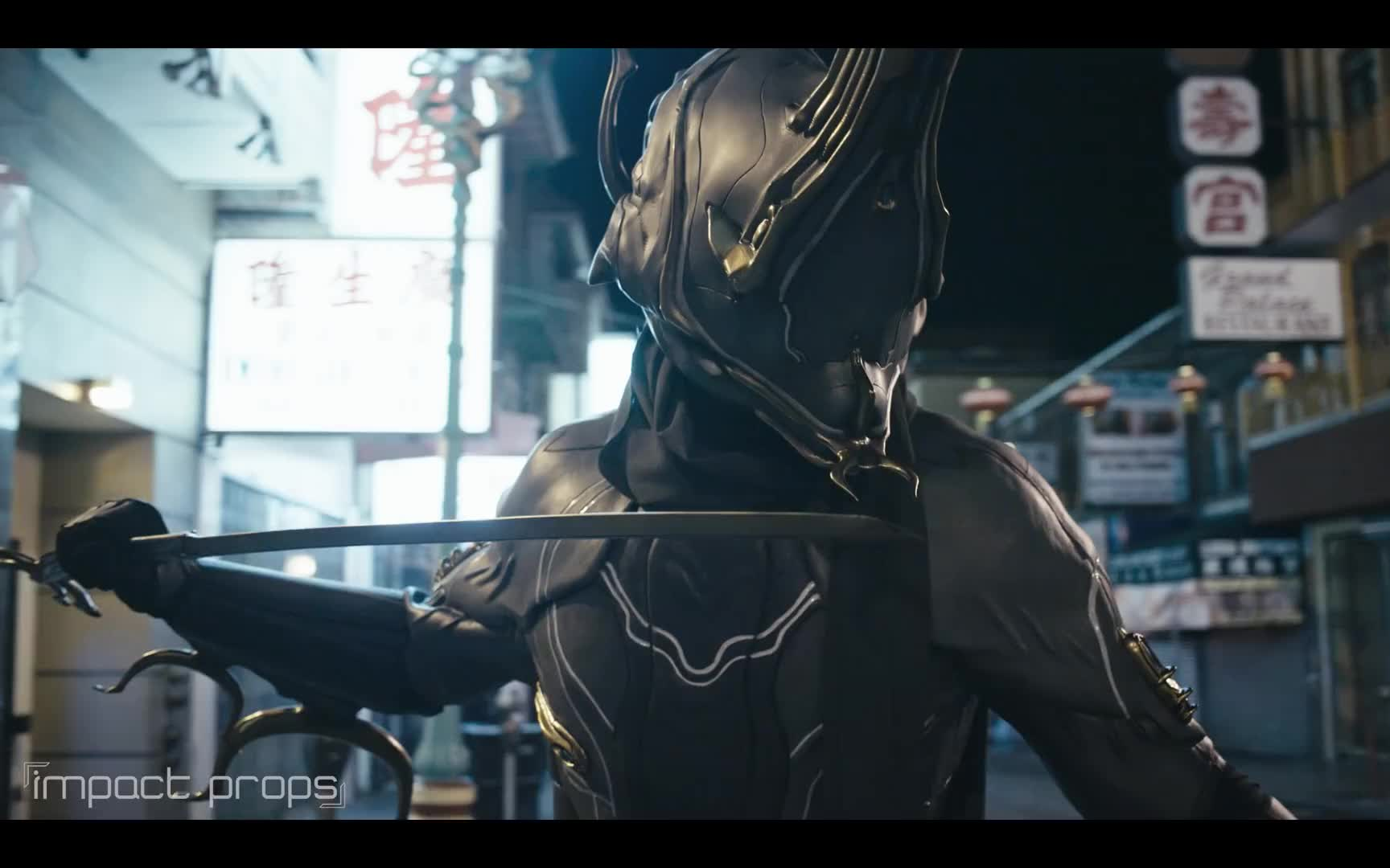 warframeexcaliburumbra装甲及侍刃制作特辑