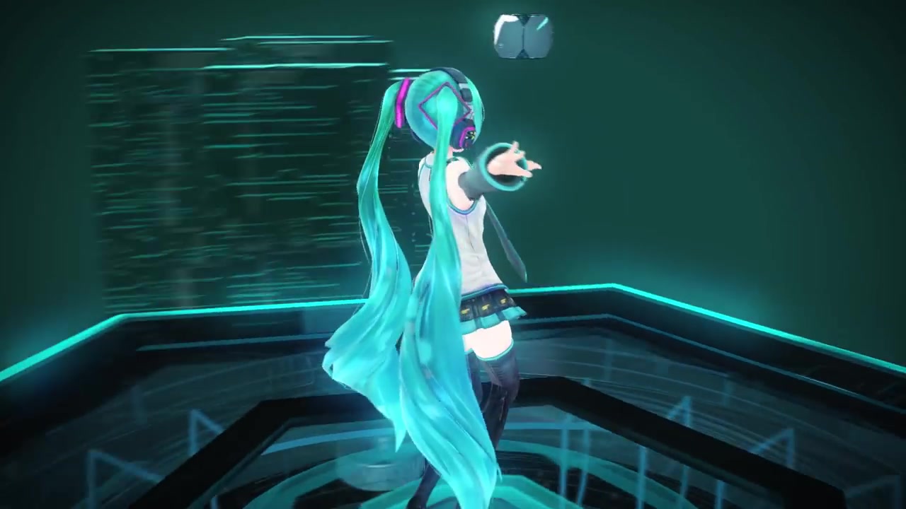 初音未来超级可爱3d演唱会初音ミクの可爱すぎる3dモデル登场!