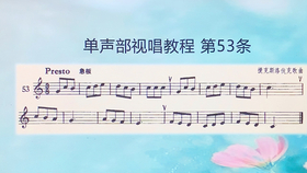 那就是我曲谱视唱教学_我就是这般女子(2)