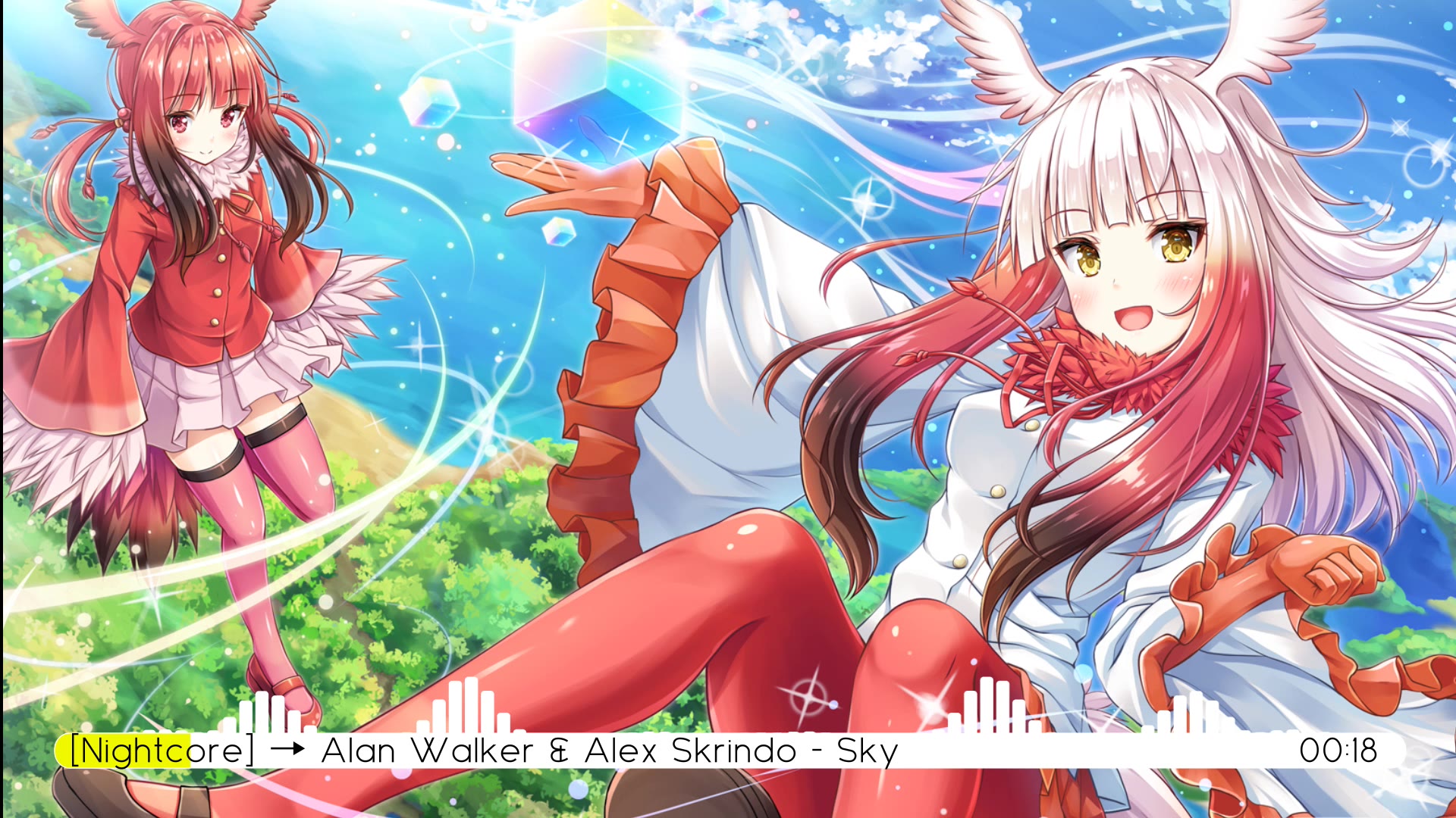 [nightcore] → alan walker & alex skrindo - sky