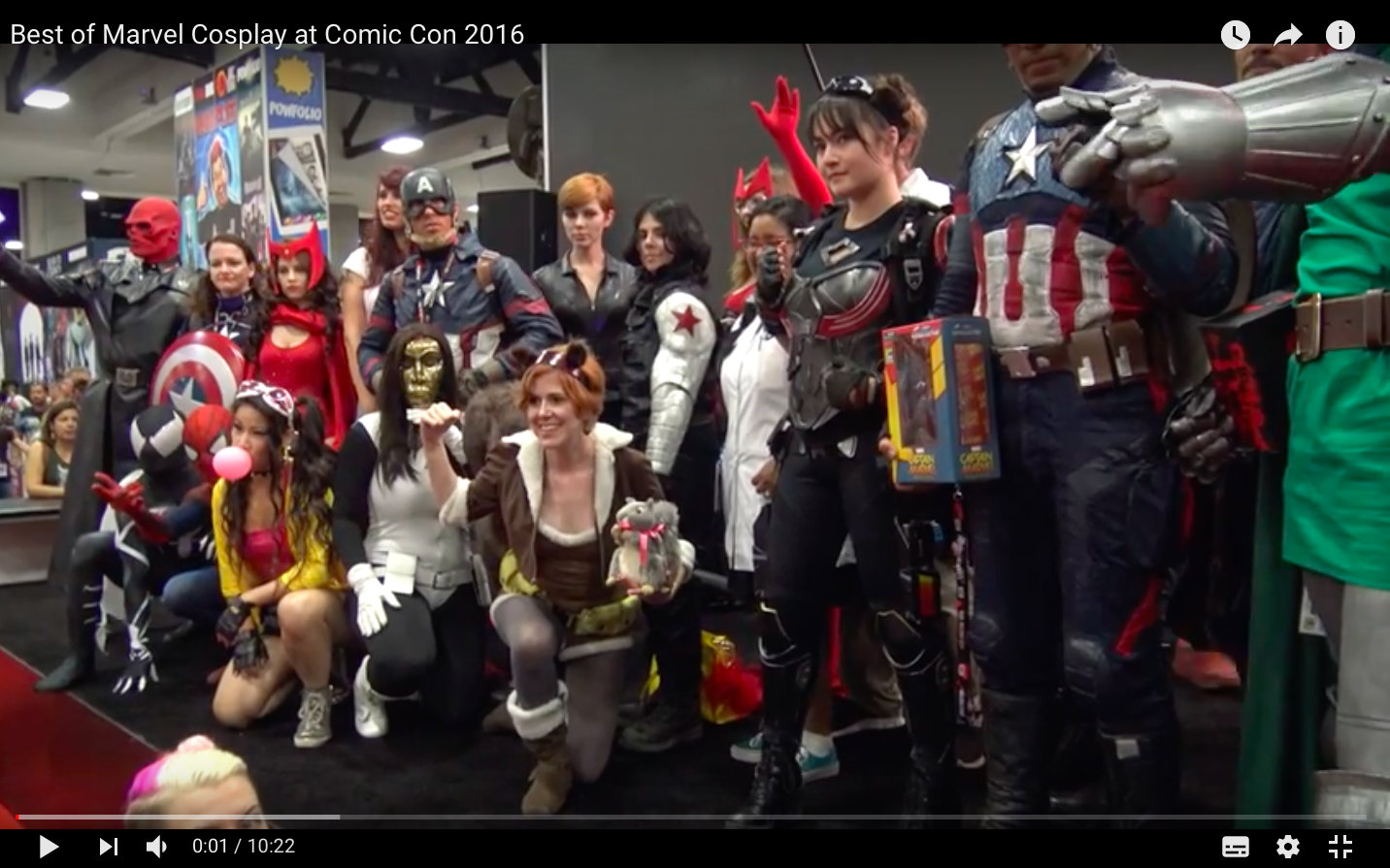 comic-con2016漫威最佳cosplay