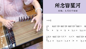 付娜女儿情古筝曲谱_付娜一帘幽梦古筝曲谱(5)