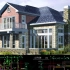 新农村自建房设计图纸CAD施工图别墅建筑效果图