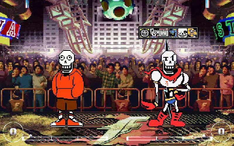 【mugen】storyshift asriel vs underswap sans