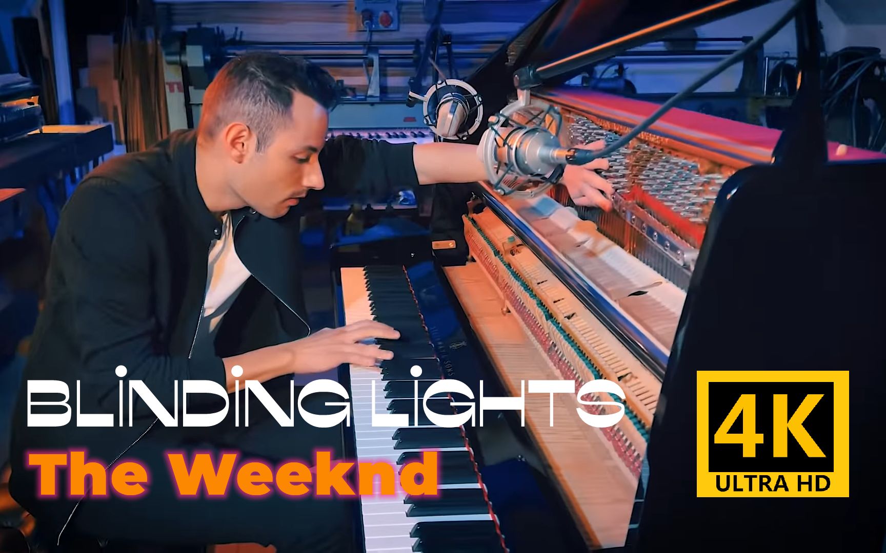 【4K】深度还原盆栽哥 Blinding Lights - The Weeknd x Peter Bence (Piano Cover)