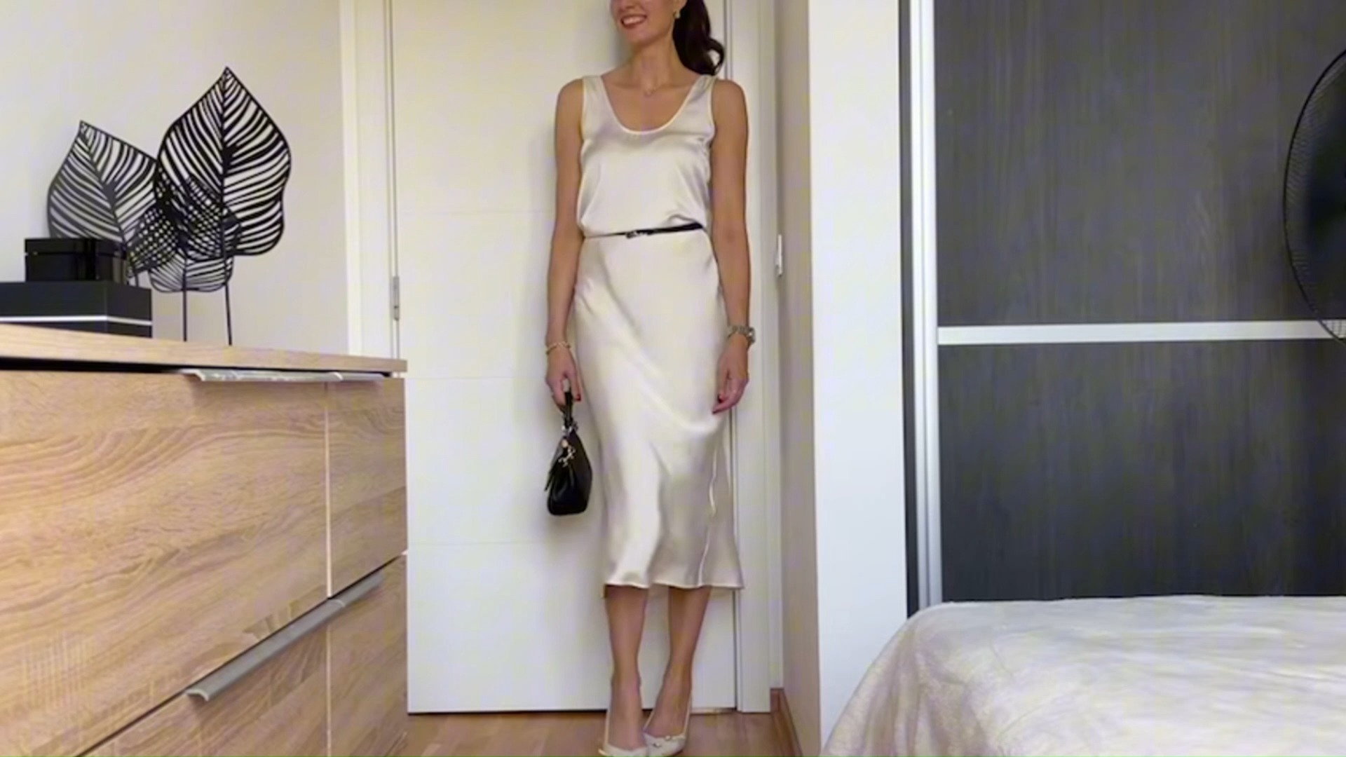 Dresses with high heels