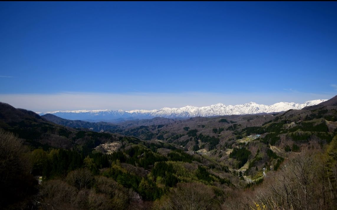 【超清日本】第一视角 残雪的北阿尔卑斯山(飞驒山脉)和大望峠 4K超清版 2021.4
