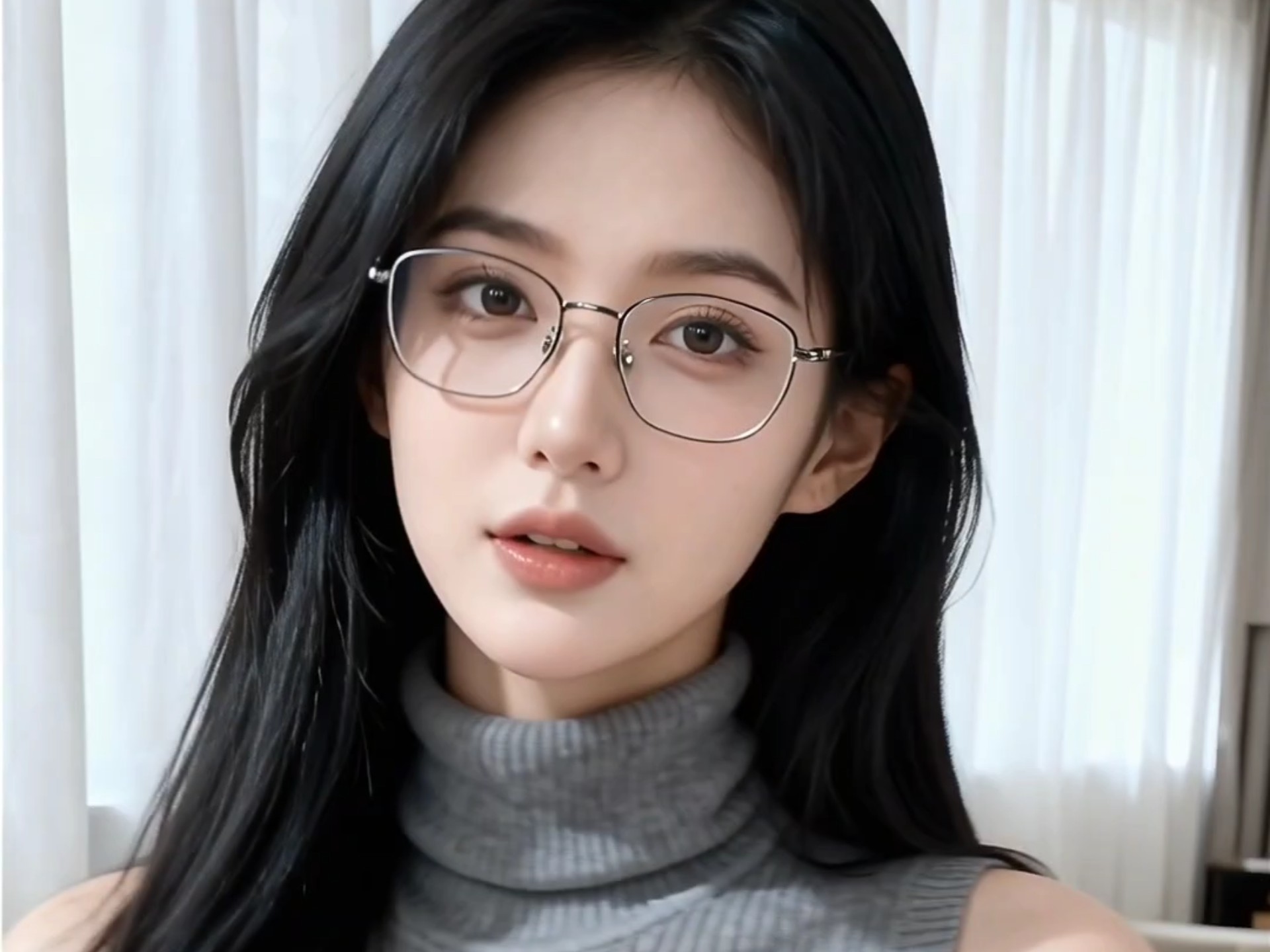 AI气质美女接吻(第一弹)