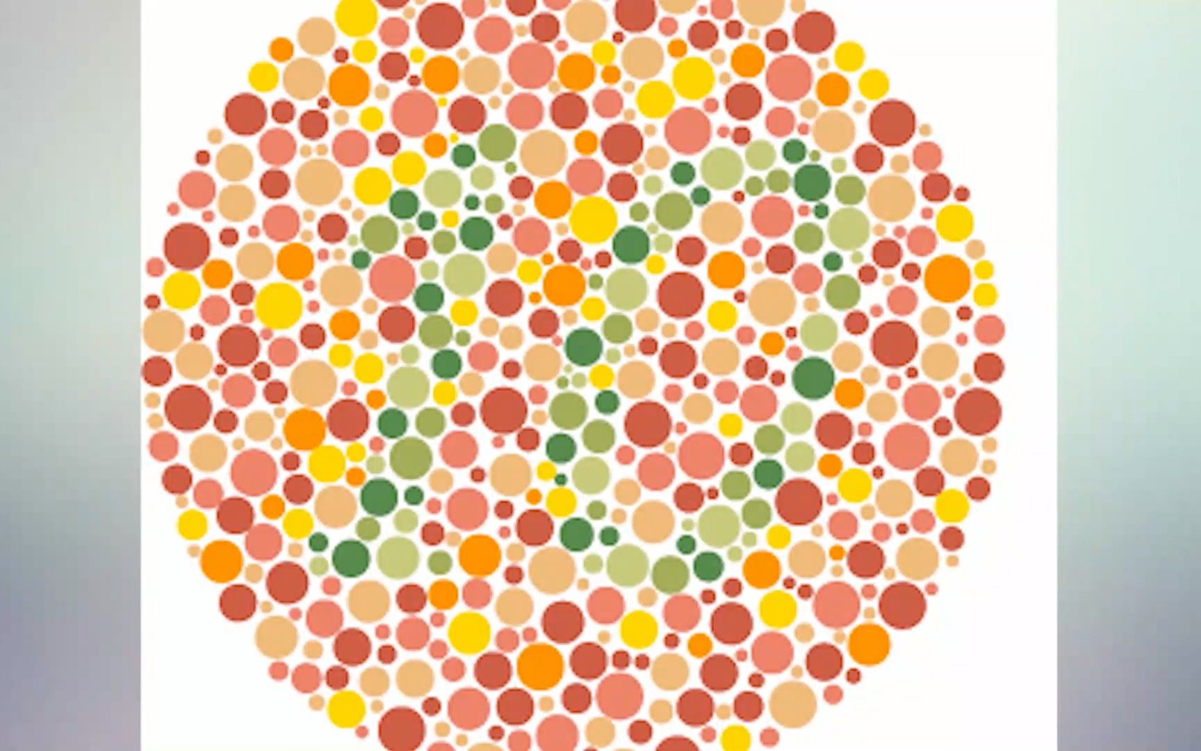 色盲测试：这个绿数我是真的看了半天