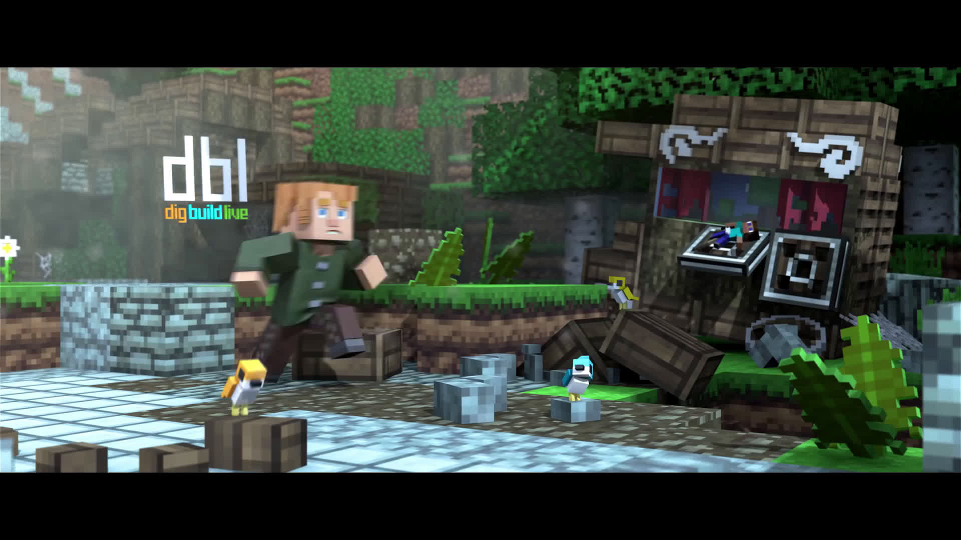 【1080p】dragonhearted - a minecraft original music video