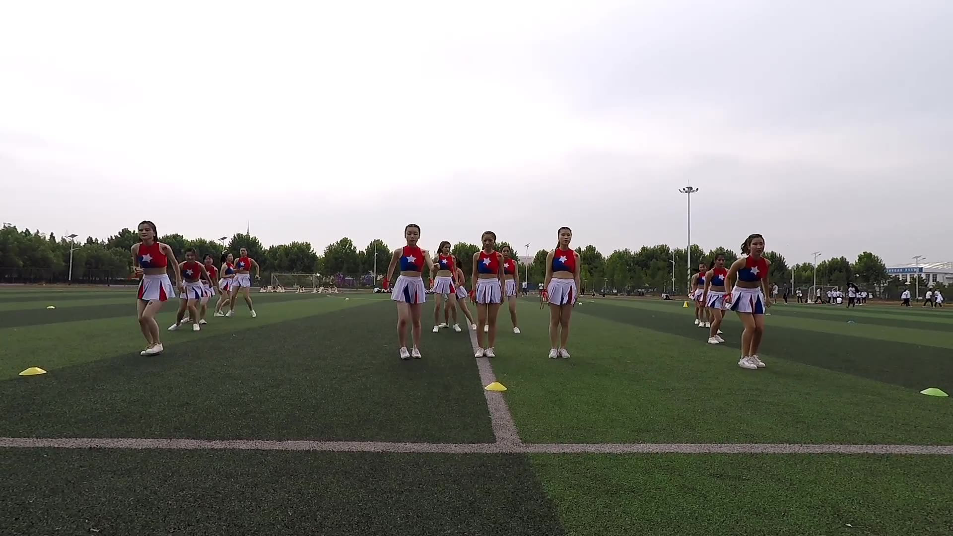 2017宿州学院生工院健美操比赛