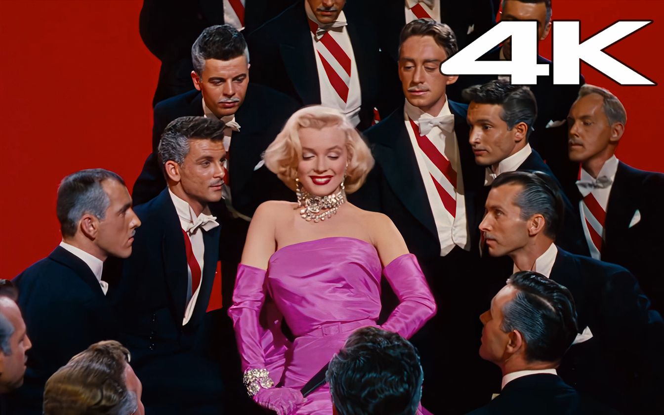 【4K修复】玛丽莲梦露Marilyn Monroe Material Girl_哔哩哔哩_bilibili