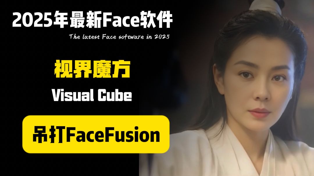 【视界魔方】最新AI换脸！无限制整合包！吊打FaceFusion！最好用的face软件！【欢迎转载】