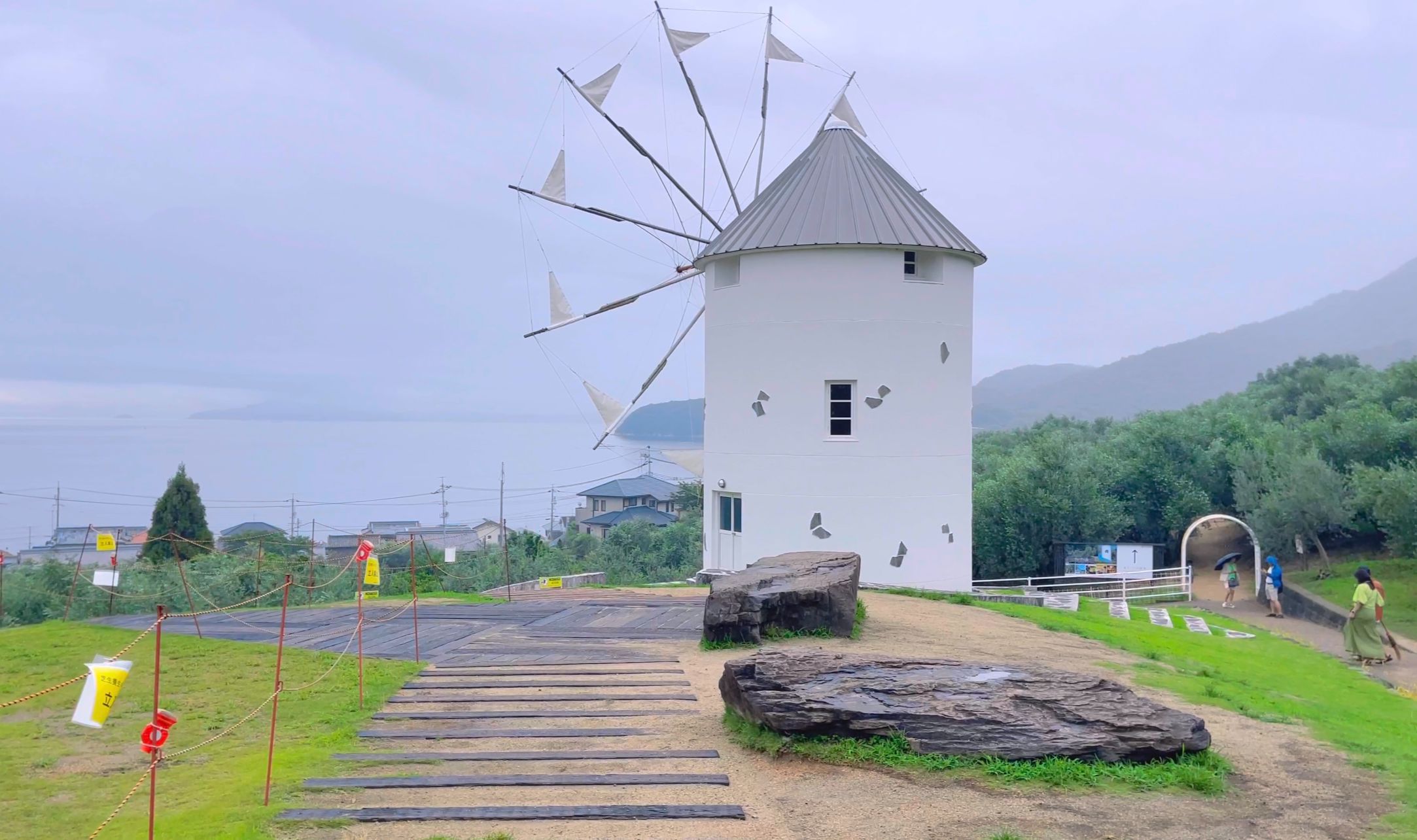 [4KHDR]日本云旅游2024 | 漫步日本濑户内海小豆岛，魔女宅急便取景地