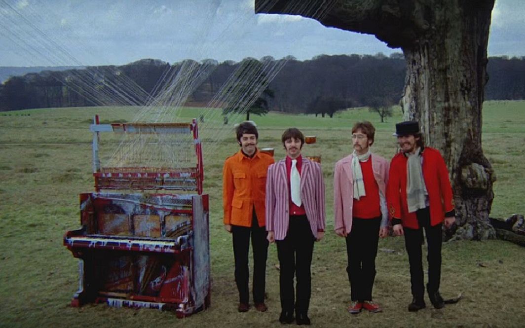 The Beatles Strawberry Fields Forever【1080p中字】_哔哩哔哩_bilibili