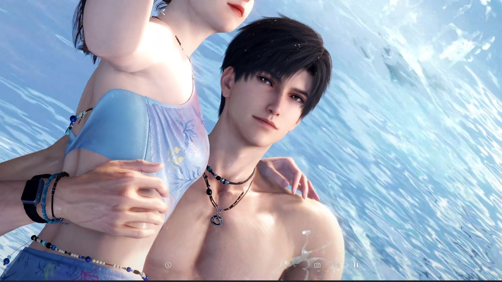 横屏动画丨黎深·私奔潮线（冻住海浪）