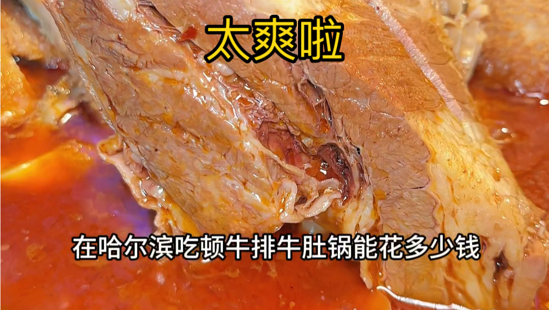 在哈尔滨吃顿牛排牛肚锅能花多少钱
