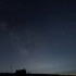 空镜头视频素材 夜晚星空夜空银河房屋 素材分享