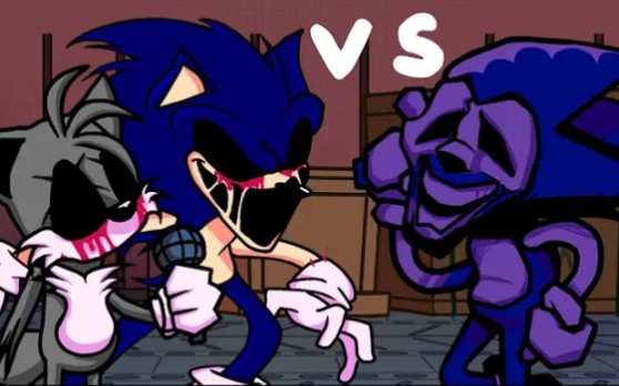 Confronting Yourself But Majin Sonic Vs Sonic.exe Sing It (FNF