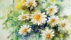 水彩盐花是什么原理_水彩盐花效果图
