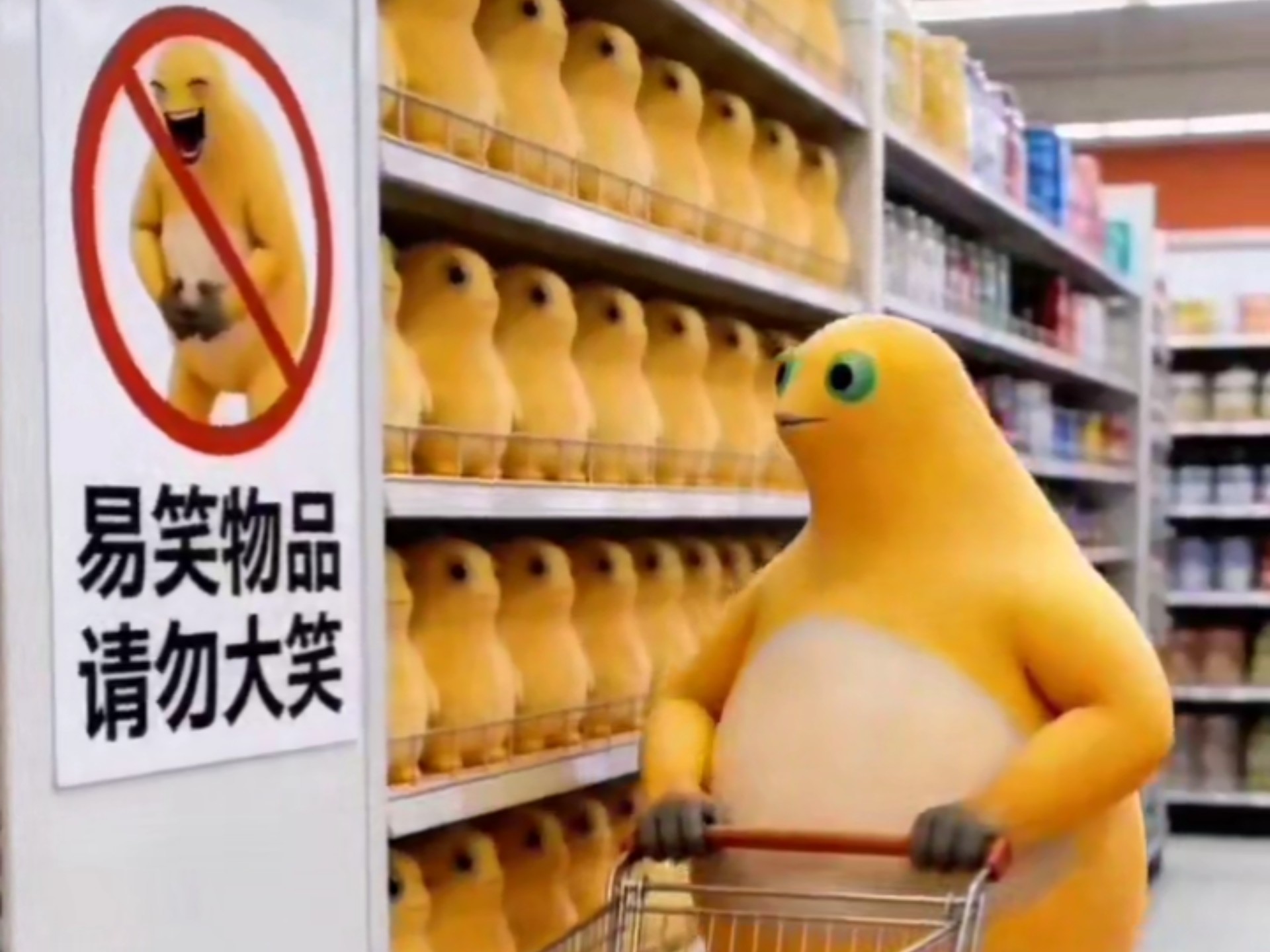 易笑物品，请勿大笑