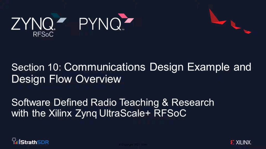 软件无线电SDR与Zynq RFSOC 第10节 RFSOC通信设计实例及设计流程概述