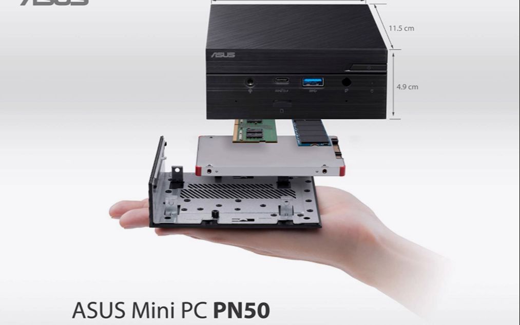 Asus华硕nuc Pn50迷你pc开箱 哔哩哔哩 つロ干杯 Bilibili