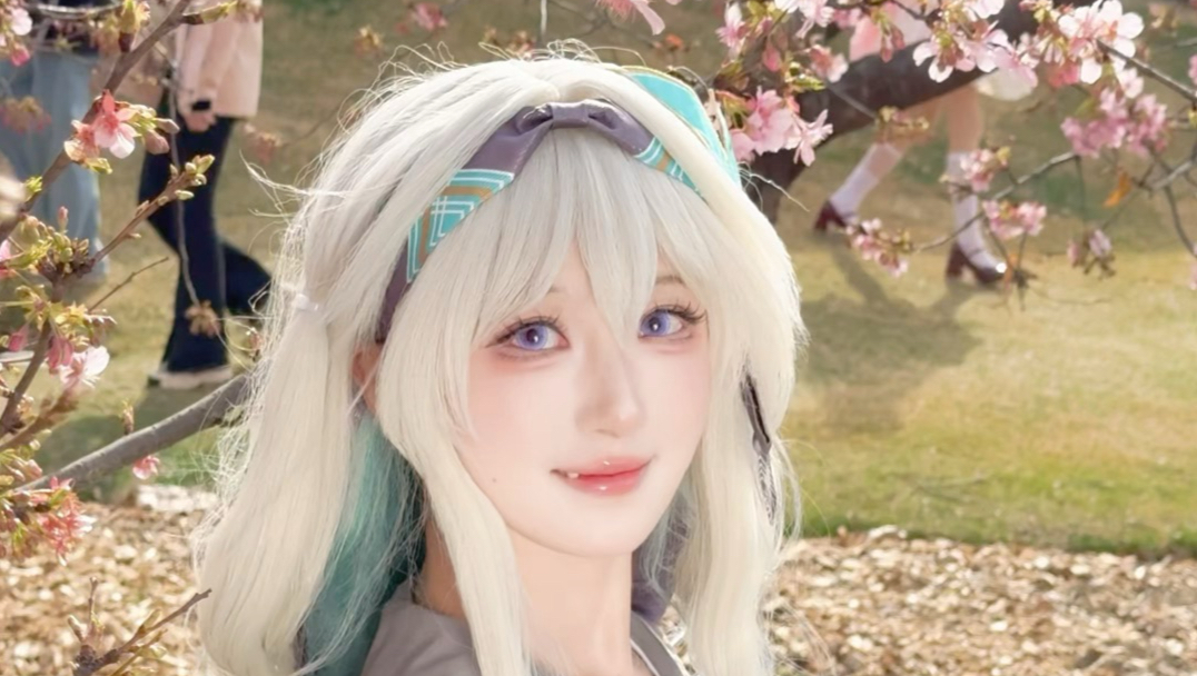 Let's go see the cherry blossoms.