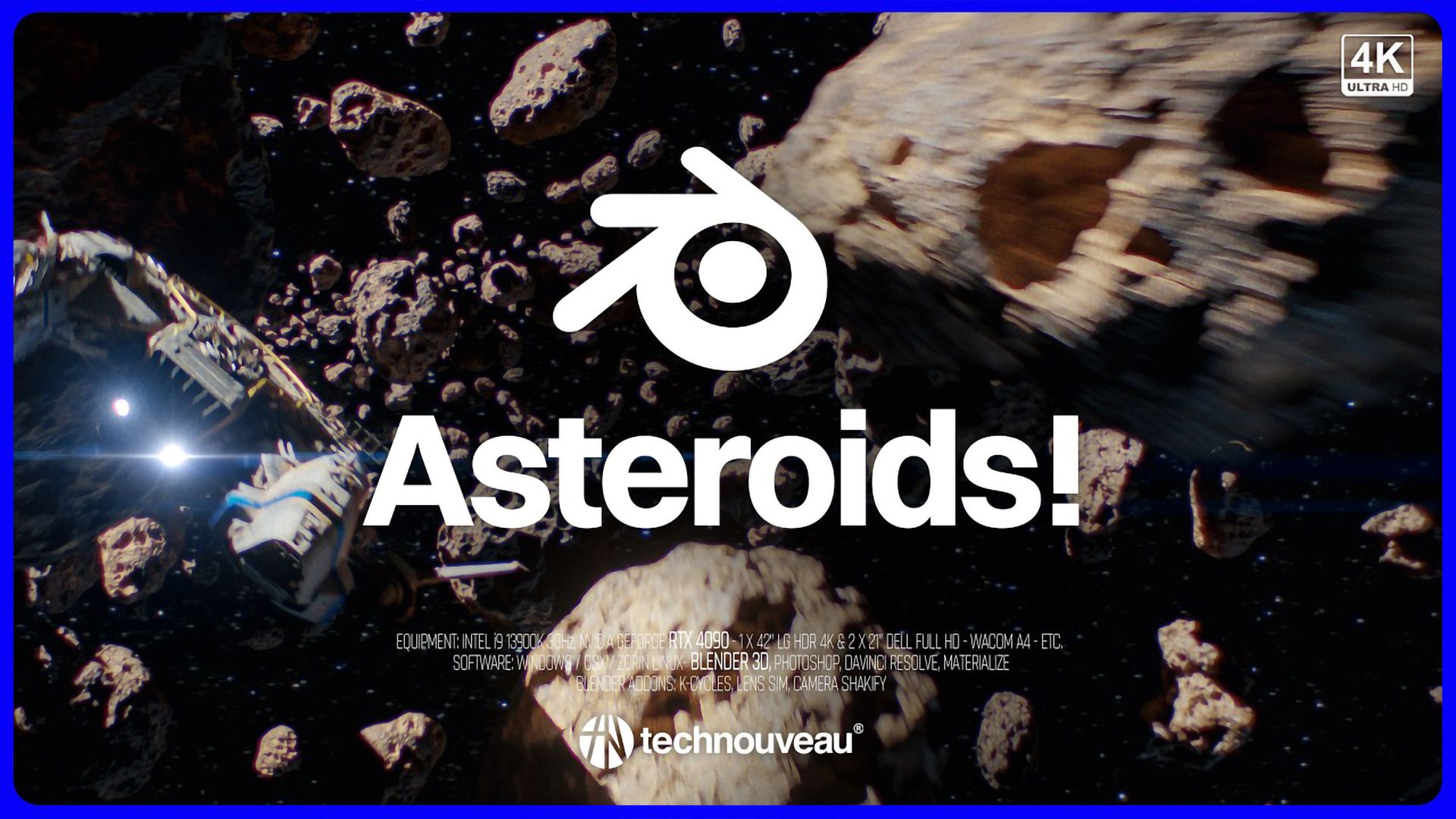 Blender打造《帝国反击战》：太空小行星的“直觉流”创作