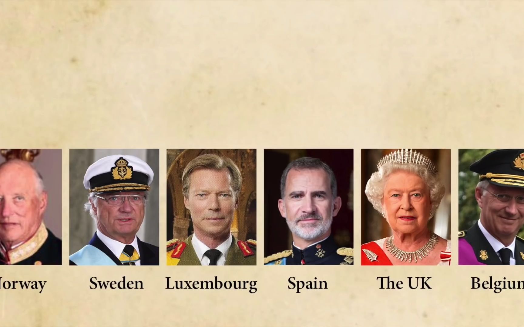 欧洲皇室都是一家人