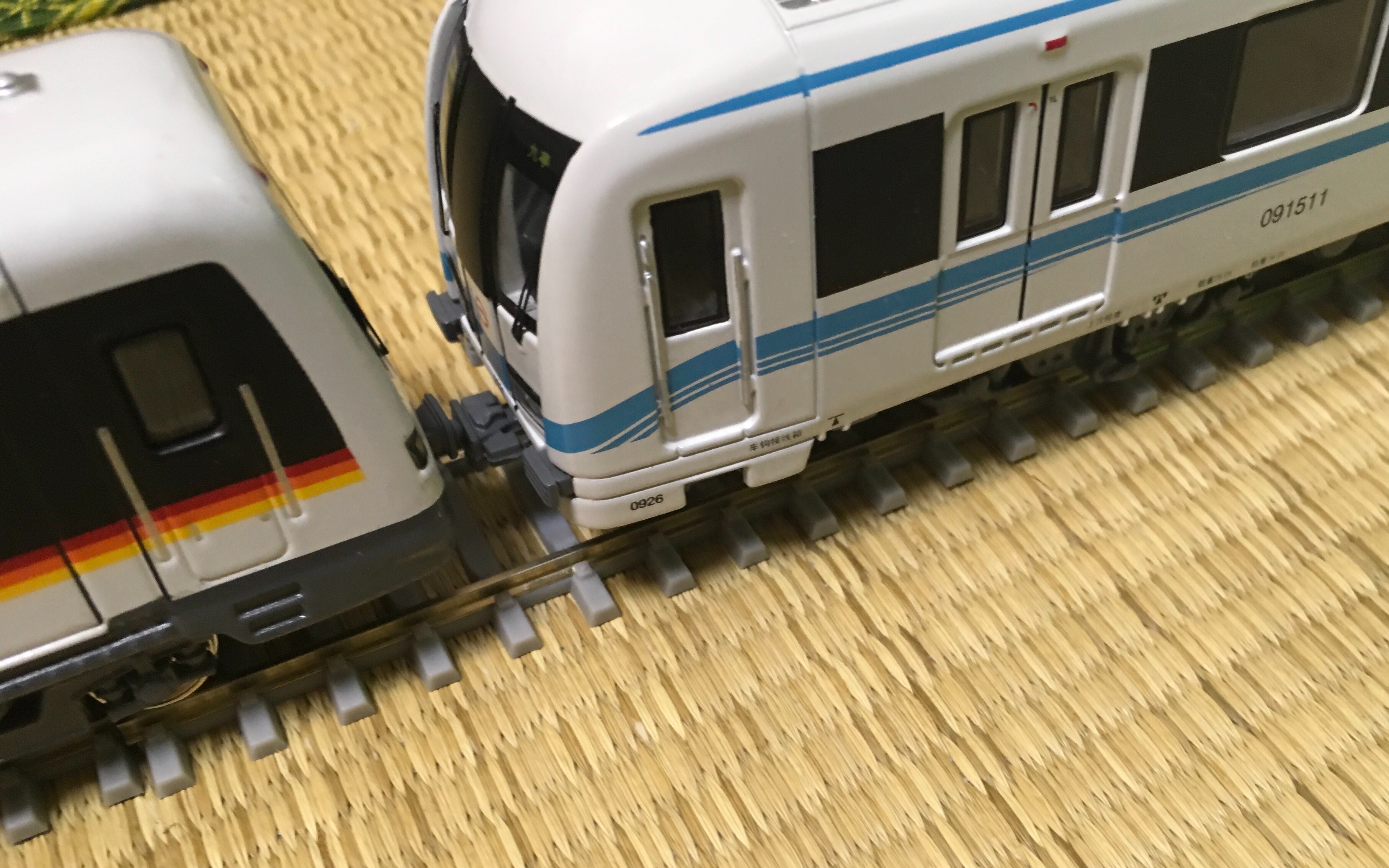 上海地铁5号线与上海地铁9号线车模的连挂标准结局篇