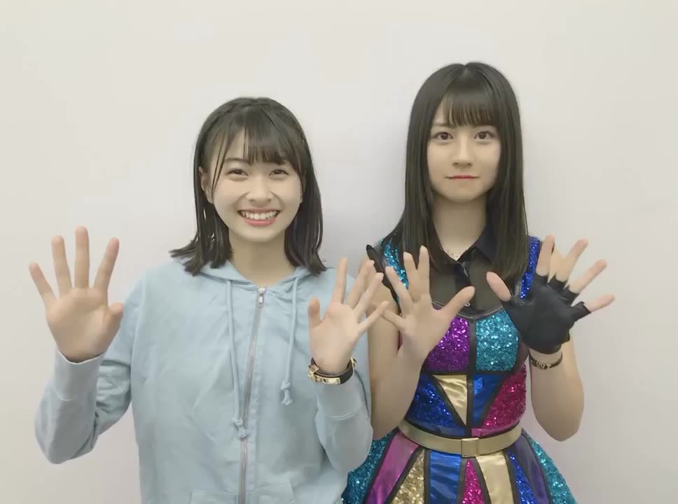 【hkt】松冈はな&若田部遥 17.2.5 755