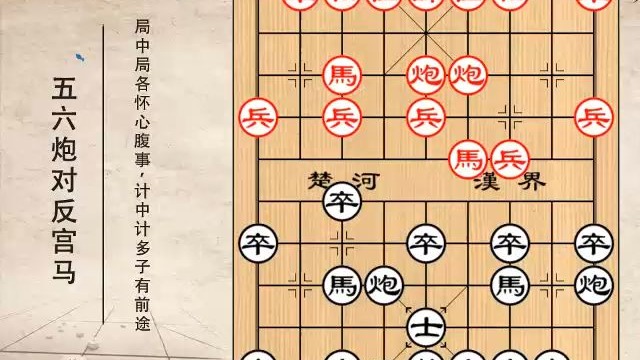 五六炮对反宫马012