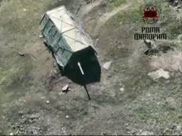 俄军乌龟坦克被摧毁