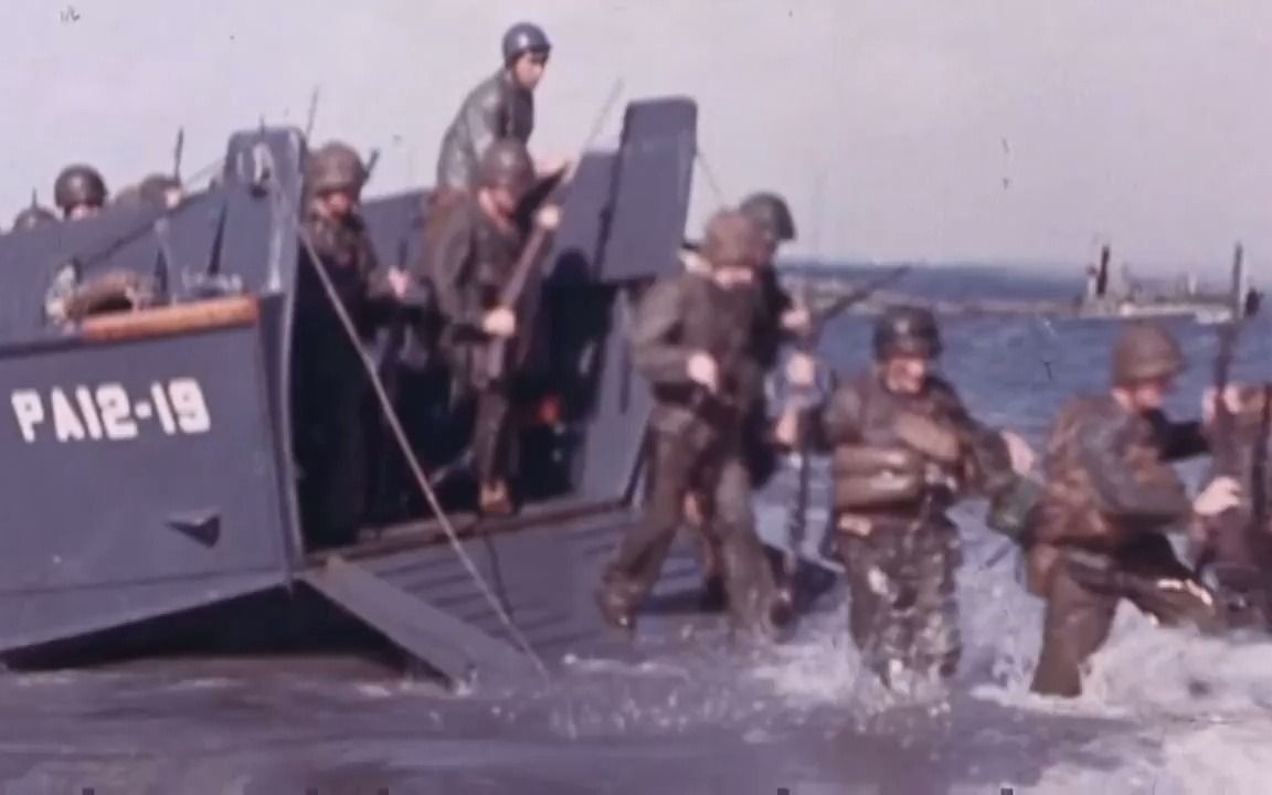 美国海军陆战队之歌（The Marines' Hymn）：二战美国马润混剪