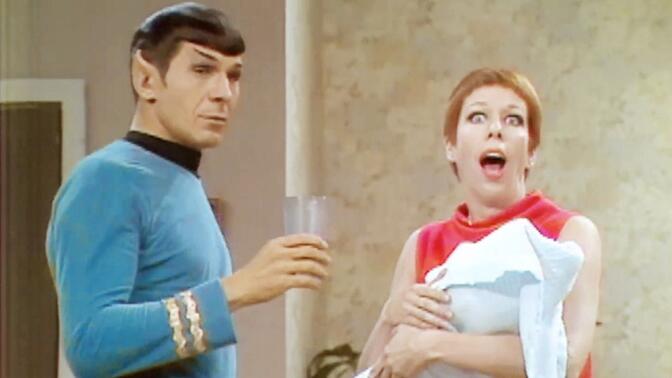 【个人字幕】1967年LN以Spock造型客串卡洛尔·伯纳特秀