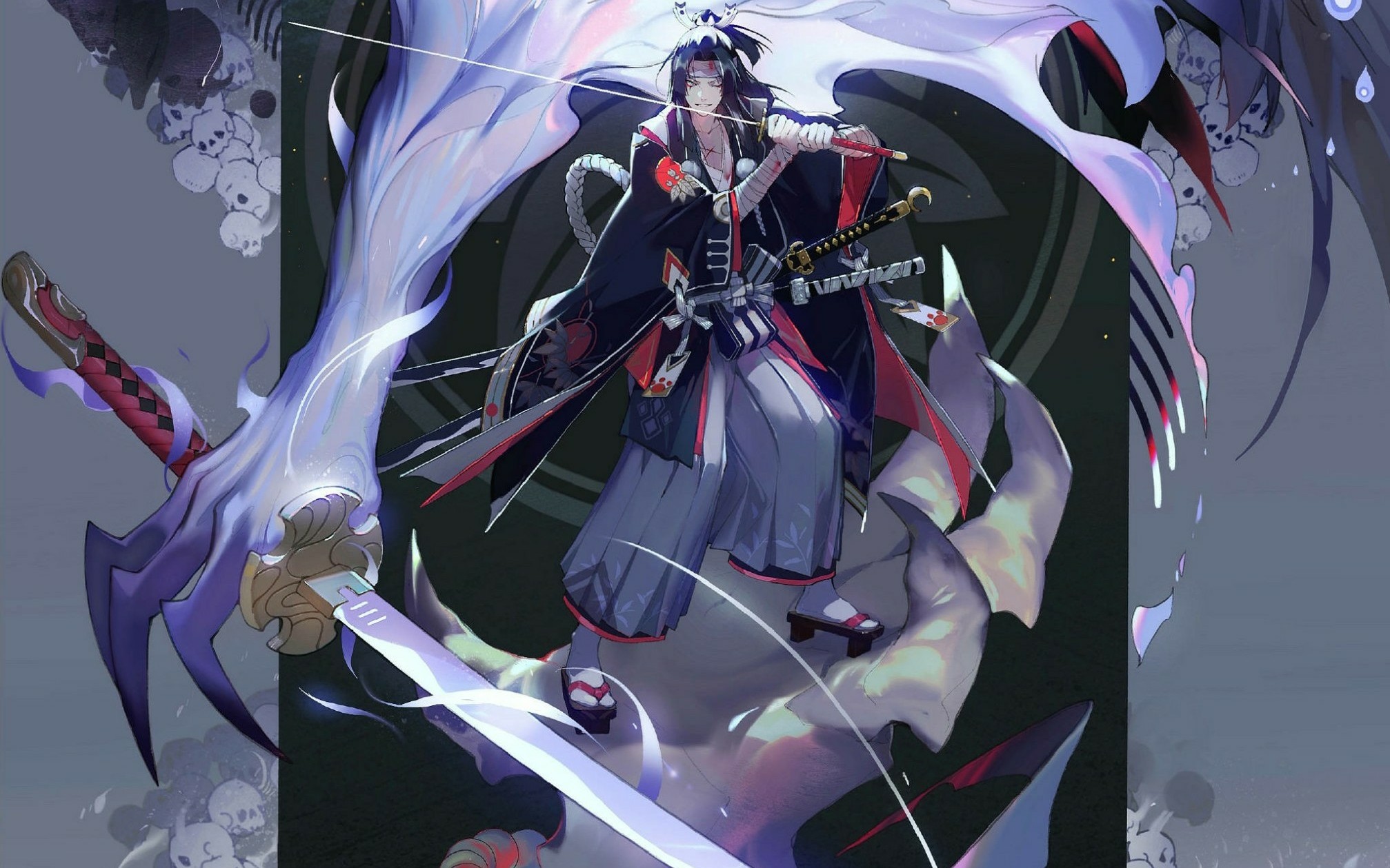 阴阳师抽卡 | 70张蓝票收割鬼切 三个ssr,甚至sp皮肤