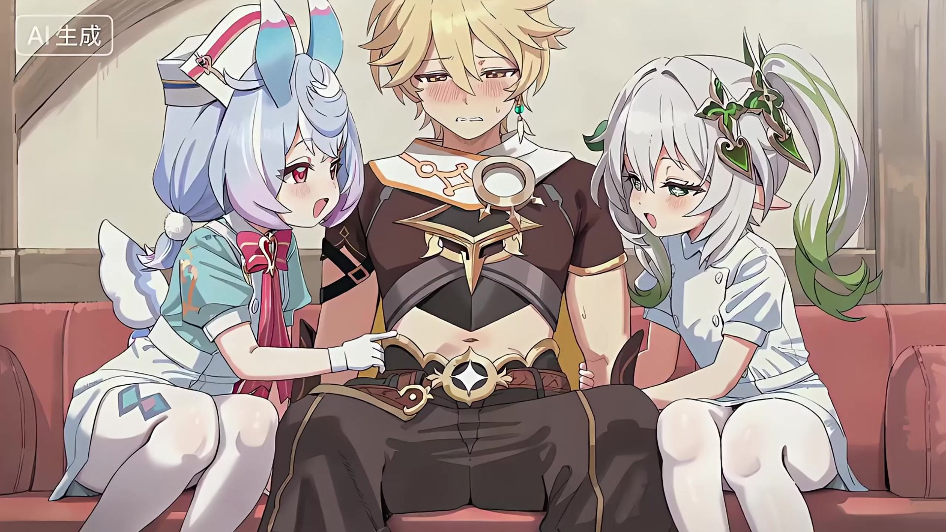 Are you afraid to take a shot with a nurse lady like that--The traveler who was flexibly persuaded by Nasida and Sigwyn