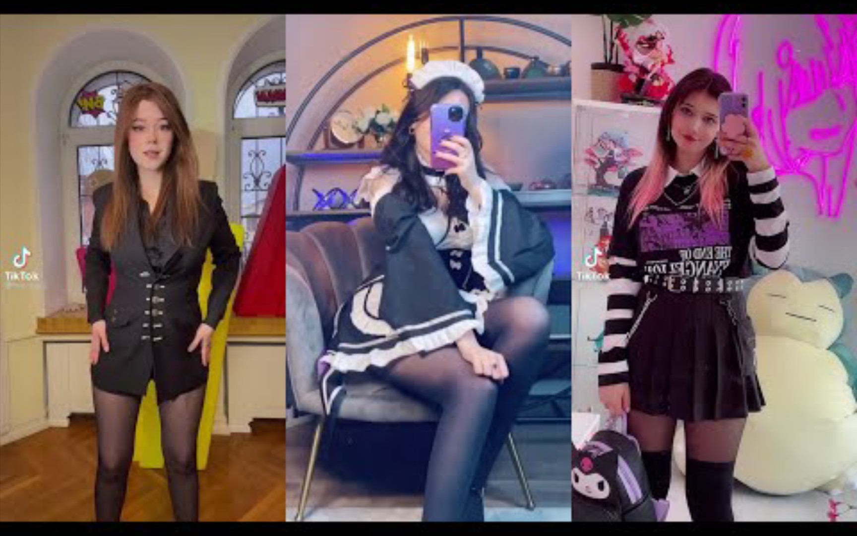 TikTok Nylon Pantyhose Girls Compilation #286