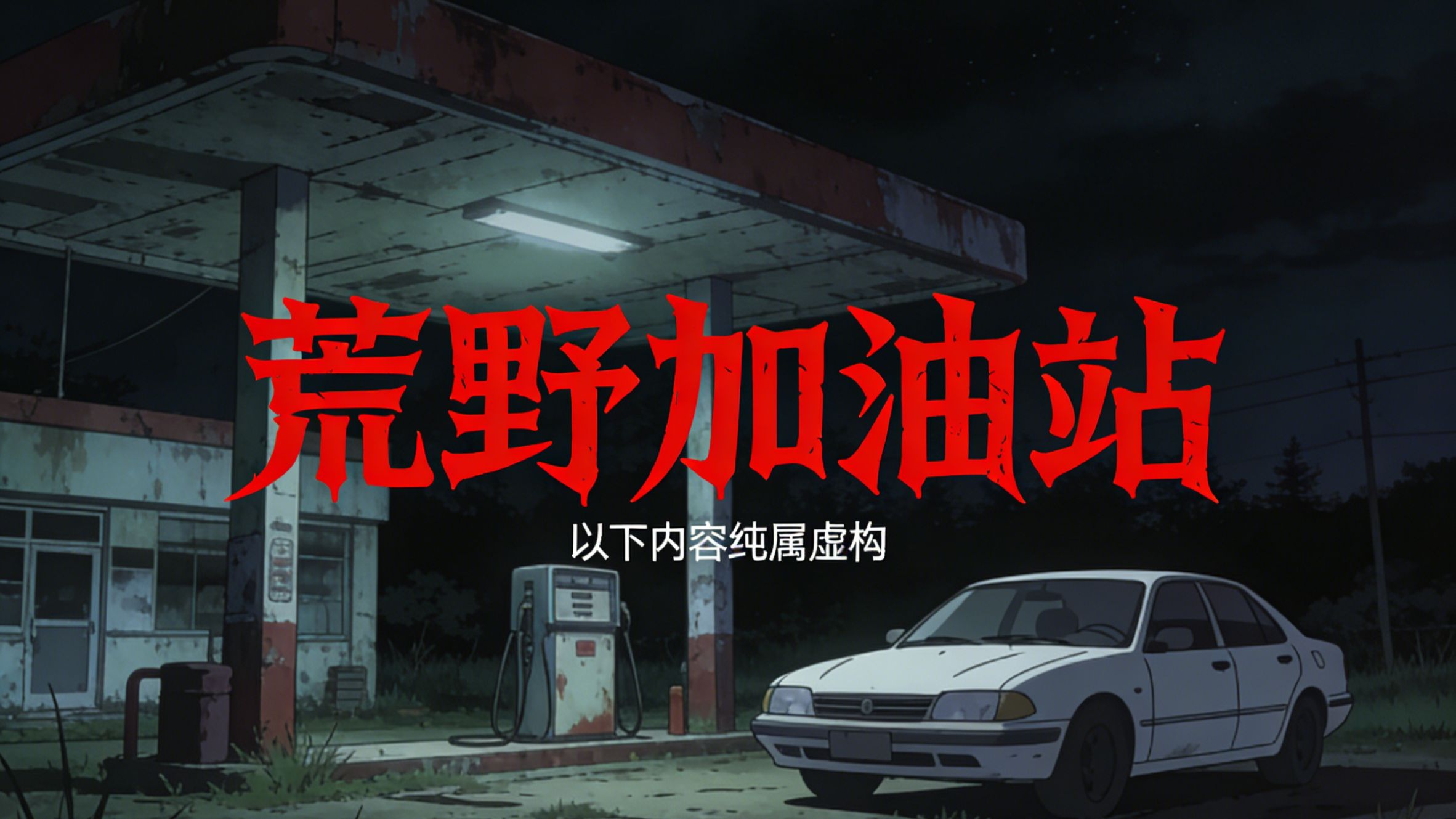 导航上不存在的加油站，恐怖故事《荒野加油站》