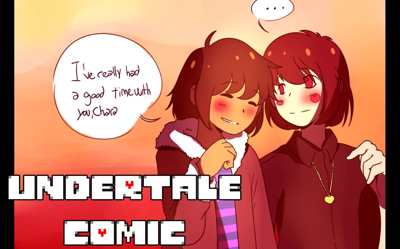 undertale漫画friskxchara合辑
