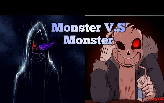 【roblox】dust sans vs horror sans