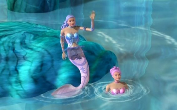 芭比电影预告芭比彩虹仙子之人鱼公主成片未出预告