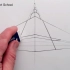 【素描】如何绘制三点透视摩天大楼建筑